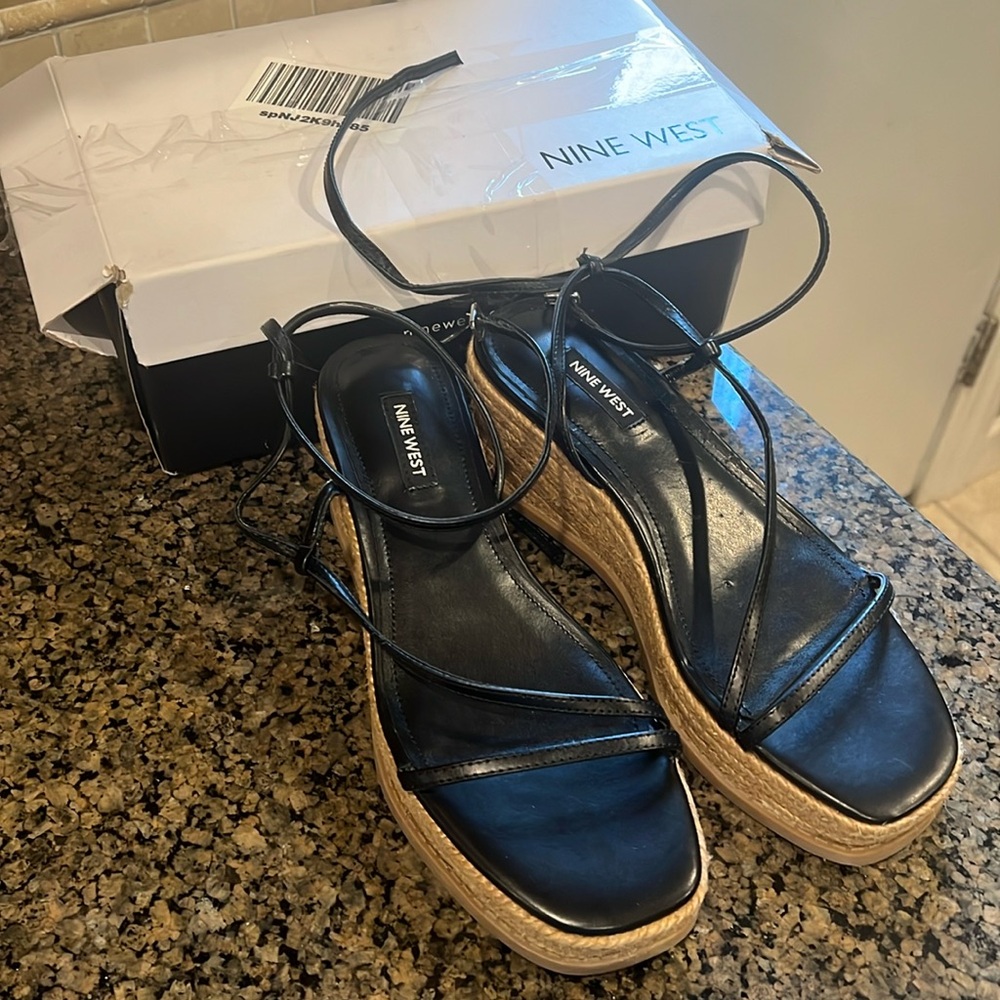 Nine West wedge sandals